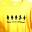 Dare to be different yellow T-shirt 