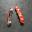 2.3" Red Heart Barrette
